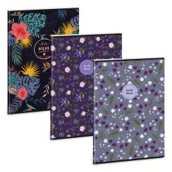   Ars Una Ars Una Wild Bloom-mix A/4 extra kapcsos füzet-ponthálós