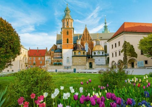 Castorland 500 db-os puzzle - Wawel Kastély Krakkóban (B-53599)