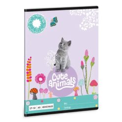 Ars Una Cute Animals-kitten A/5 négyzethálós füzet 27-32