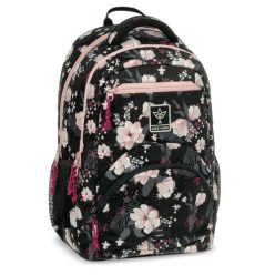 Ars Una Ars Una Flowery black ergonomikus hátizsák 27 L