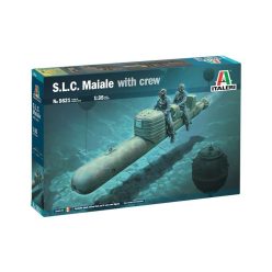   Italeri S.L.C. Maiale with crew 1:35 makett tengeralattjáró (5621s)