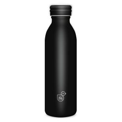 Ars Una duplafalú fémkulacs-600 ml - Noir
