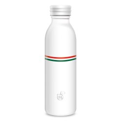 Ars Una duplafalú fémkulacs-600 ml - Flag-white