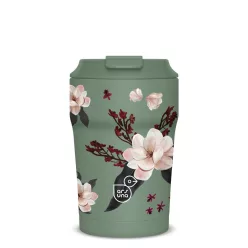 Ars Una thermo bögre-350ml - Flowery green