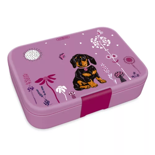 Ars Una Prémium, osztott uzsonnás doboz Cute Animals-puppy