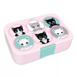 Ars Una Prémium, osztott uzsonnás doboz Think Pink