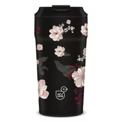 Ars Una thermo bögre-470ml - Flowery black