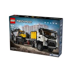   LEGO Technic 42175 Volvo Fmx teherautó és Ec230 elektromos markoló