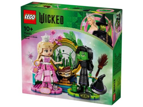 LEGO Wicked 75682 Elphaba és Glinda figurák