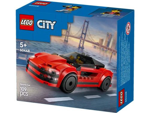 LEGO City Great Vehicles 60448 Piros sportautó
