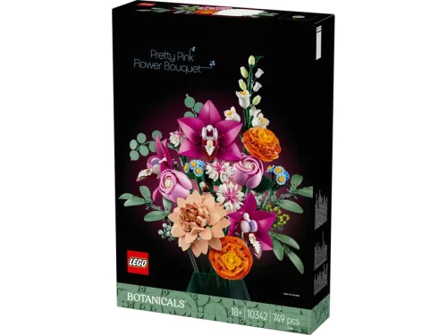 LEGO Botanicals 10342 Rózsaszín virágcsokor