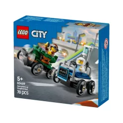   LEGO City Great Vehicles 60459 Repülő vs. kórházi ágy, versenyautós csomag