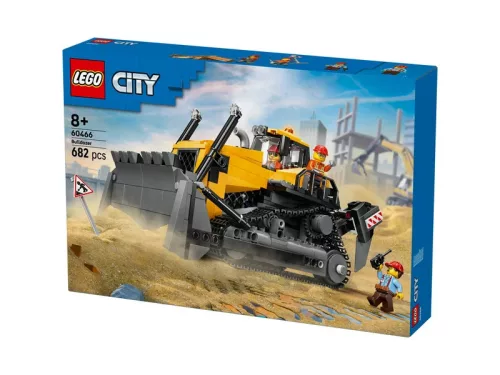 LEGO City 60466 Sárga buldózer homlokrakodóval