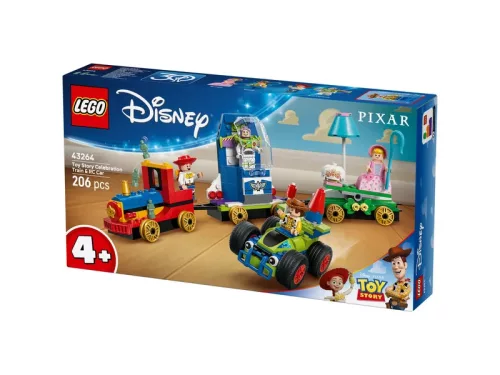 LEGO Disney pixar 43264 Toy story ünnepi vonat és rc versenyautó