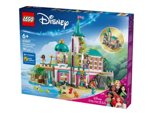 LEGO Disney princess 43267 Hercegnőkastély és a hercegnők állatkái