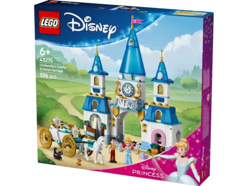 LEGO Disney Princess 43275 Hamupipőke kastélya és hintója