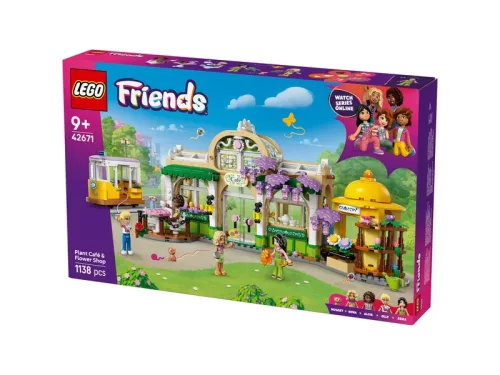 LEGO Friends 42671 Botanikus kávéház és virágbolt