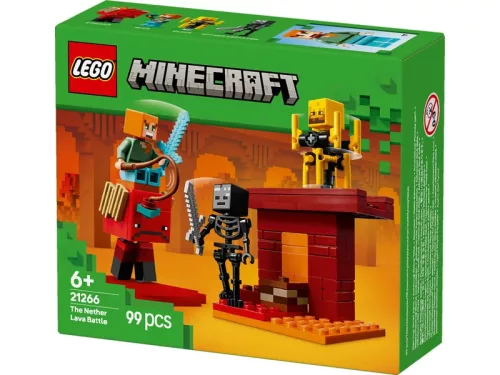 LEGO Minecraft 21266 Csata az alvilági lávatónál