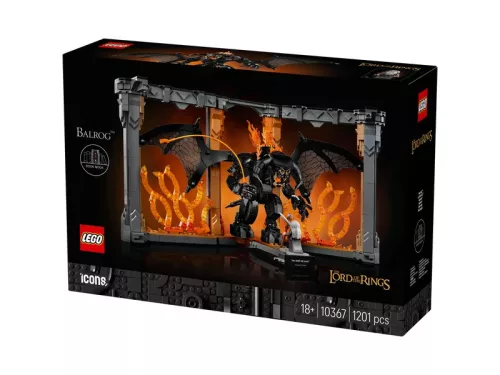 LEGO Icons 10367 Könyvkuckó: A Gyűrűk Ura: Balrog