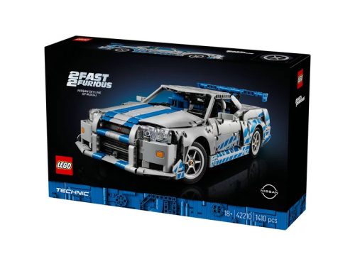 LEGO Technic 42210 2 fast 2 furious nissan skyline gt-r (r34) autó