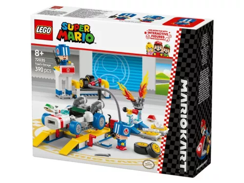 LEGO Super Mario 72035 Mario Kart – Toad garázsa