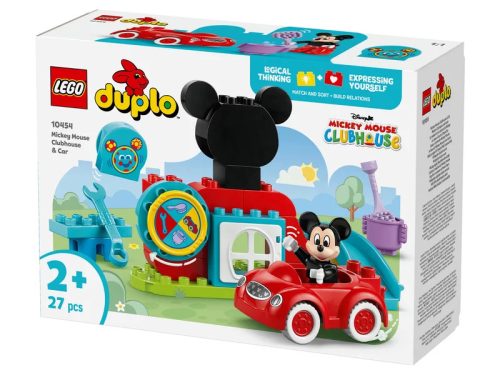 LEGO DUPLO Disney 10454 Mickey Egér játszótere és autója
