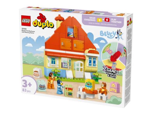 LEGO DUPLO Bluey 10459 Bluey családi háza memóriajátékkal