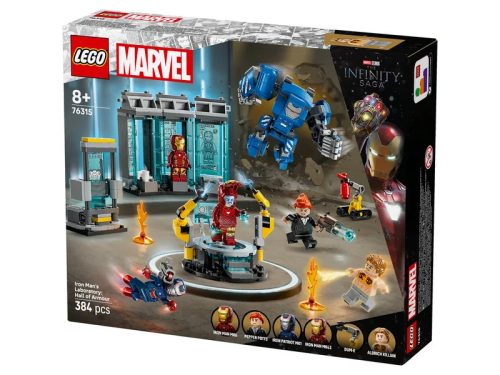LEGO Super Heroes 76315 Vasember laboratóriuma
