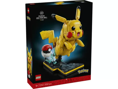 LEGO Pokémon 72152 Pikachú és Pokélabda
