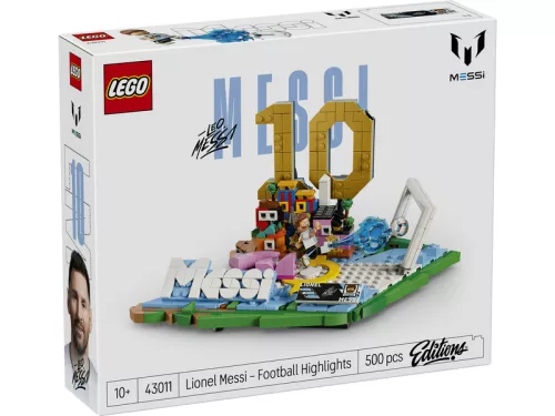 LEGO Edition Sports 43011 Lionel Messi diorama