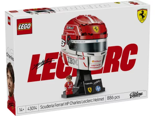 LEGO Edition Sports 43014 Charles Leclerc Ferrari sisak