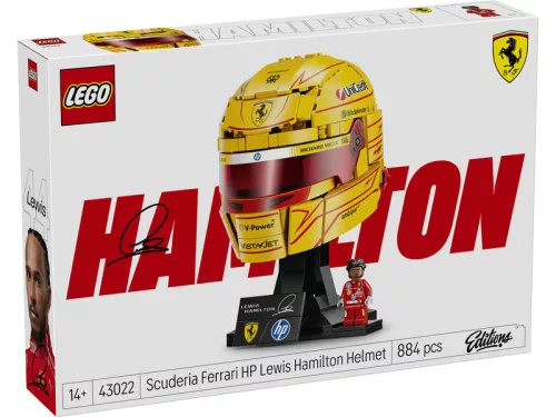 LEGO Edition Sports 43022 Lewis Hamilton Ferrari sisak