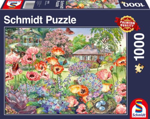 Schmidt puzzle Blooming garden 1000 db (58975) Blühender Garten