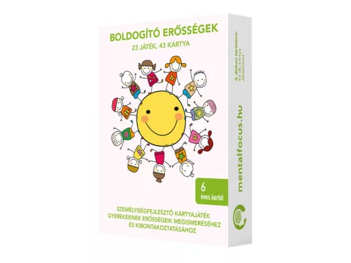 Boldogító erősségek fejlesztő kártyajáték