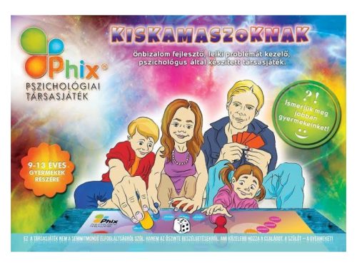 Phix - Önbizalomfejlesztő, kommunikációs társasjáték kiskamaszoknak