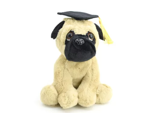 Ballagós ülő mopsz 16cm