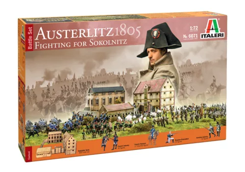 Modell dioráma 6071 - Austerlitz 1805 - Sokolnitz csata (1:72)