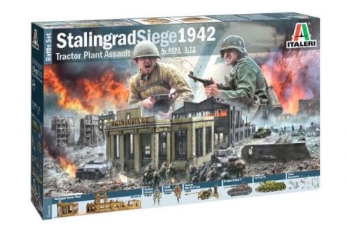 Italeri - Stalingrad Siege 1942 Tractor Plant Assault 1:72 (6193s)