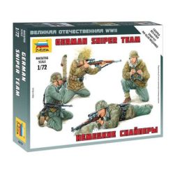 Zvezda German Sniper Team Military small sets makett 1:72