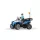 BRUDER Rendőrségi quad figurával, felszereléssel (63010)
