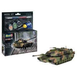 Revell - Model szett M1A1 AIM(SA)/ M1A2 Abrams (63346)