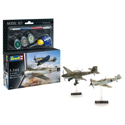 Revell - Model szett Messerschmitt Bf109E & Ju87B Stuka (63770)