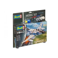   Revell F-4J Phantom II 1:72 makett készlet festékkel és kiegészítőkkel (63941)