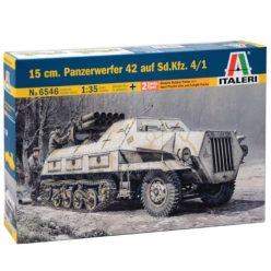   Italeri: 15 cm. Panzerwerfer 42 Sd.Kfz. 4/1 harci jármű makett, 1:35 6546s
