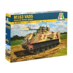   Italeri: M163 VADS - Vulkán légvédelmi rendszer makett, 1:35 6560s
