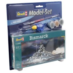   Revell Bismarck 1:1200 makett készlet festékkel és kiegészítőkkel (65802)