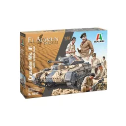   Italeri - CRUSADER Mk.III with BRITISH TANK CREW 1:35 (6592S)