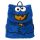 Loungefly Sesame Street Cookie Monster plüss hátizsák + purseSize: 22,86x11,43x26,67cm. plüss with v