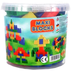  Dohány Maxi Blocks - 32 db-os nagy építőkocka készlet vödörben (675)
