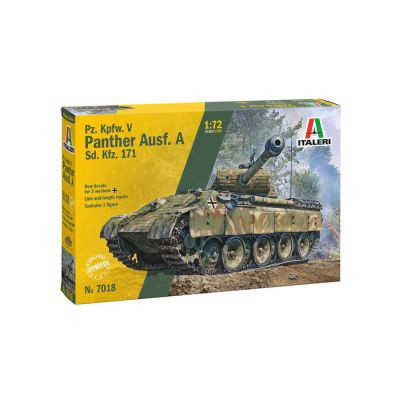 Italeri - Sd.Kfz. 171 Pz.Kpfw. V Panther Ausf. A 1:72 (7018s)